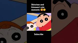 shinchan and himawari cute moments 🥰😘shocking shinchan newtrend utubeshorts shorts [upl. by Farl]