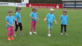 PUNKTum Fussballkindergartentag FC Hettstedt [upl. by Lairbag]