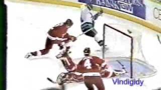 Larionov to Makarov 42394 playoffs [upl. by Nyllewell]