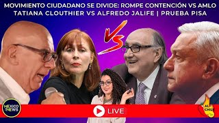 ENVIVO  Tatiana Clouthier vs Alfredo Jalife  MC rompe contención vs AMLO [upl. by Alyak]