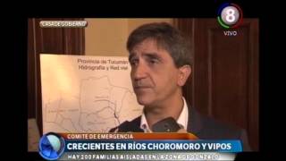 Crecientes en ríos Choromoro y Vipos [upl. by Gasser]