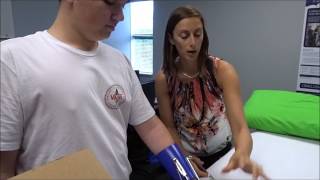 Using the Saebo Flex for upper limb rehabiliation [upl. by Yedoc]