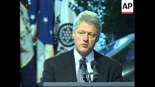 USA KOSOVO CRISIS BILL CLINTON WARNING TO MILOSEVIC 2 [upl. by Naro32]