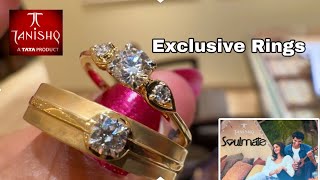 Tanishq Exclusive Diamond Finger Ring Designs With PriceSOULMATE Couple RingsDiamond RingsDeeya [upl. by Leandro]