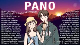 Pano  Zack Tabudlo🌸Bagong Chill Acoustic OPM Nonstop Charts 2021  Adie Arthur Nery💖 [upl. by Jessika]