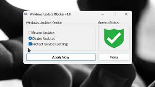 quick and easy guide to disable windows update [upl. by Farrel]