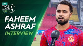 Faheem Ashraf was sensational with the bat in the last game  HBL PSL 7  ML2T [upl. by Rebmaed]