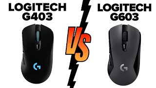 Logitech G403 Wireless Gaming Mouse vs Logitech G603 LIGHTSPEED  Which Mouse Is Better [upl. by Bradney]