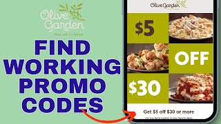 How to Get 100 Olive Garden Promo Code 2024 Best Deals [upl. by Filahk]