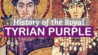 Tyrian Purple  History of Colors  LittleArtTalks [upl. by Vitale661]