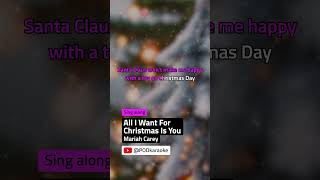 Mariah Carey  All I Want For Christmas Is You [upl. by Ainotal479]