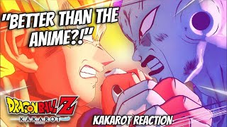 DBZ Fan REACTS to Kakarot Cutscenes for the First Time [upl. by Kerrie]