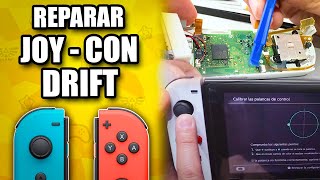 REPARAR el JOYCON DRIFT Se mueve Solo FÁCIL 🔥 Solucion ECONOMICA para Nintendo SWITCH [upl. by Jaquenetta]