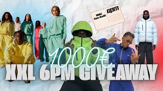 XXL 1000€💰6PM GIVEAWAY  FREE TRACKSUIT🤯 Achraf hat mir Trackies Geschickt📦🅿️ Unboxing [upl. by Mallissa]