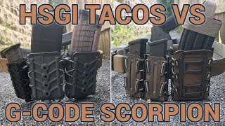 Gear Review HSGI Tacos vs GCode Scorpion [upl. by Hayilaa852]