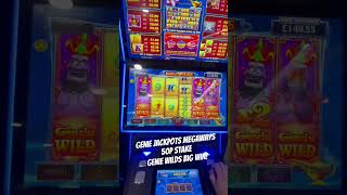 Genie Wilds on 50p Stake  Huge Win on Genie Jackpots Megaways Slots Casino bigwin [upl. by Aseret]