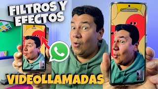 🎨A WHATSAPP LLEGAN FILTROS GENIALES para VIDEOLLAMADAS 🎥 [upl. by Reifel]