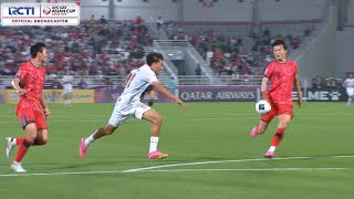 HIGHLIGHT MATERI SATELIT INDONESIA VS KOREA SELATAN AFC U23 ASIAN CUP QATAR QUARTERFINAL FULL TIME [upl. by Ahsi750]