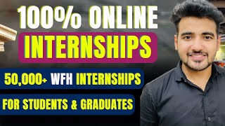 Best Online Internships with FREE Certificate ➤ Work From Home Internship  Earn ₹18 Lakhs [upl. by Ocimad]