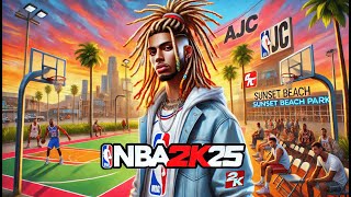 BEST ISO BUILD  Sunset Beach Park NBA2K25 ajc 2k [upl. by Hachmann549]