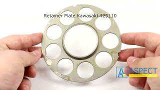 Retainer Plate Kawasaki 425110 [upl. by Ardekan]