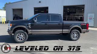 King Ranch 👑 Ford F250 Leveled on 37s  Akins 2020 Covert Super Duty [upl. by Asimaj771]