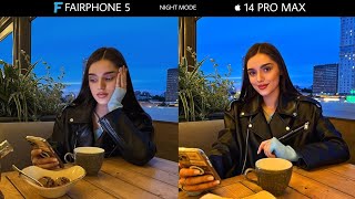 FairPhone 5 VS iPhone 14 Pro Max  NIGHT MODE  Camera Test [upl. by Mota]