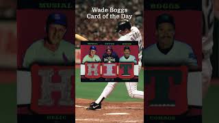 Wade Boggs 2006 Topps Triple Threads Relic Combos MusialGwynnBoggs [upl. by Labotsirhc53]