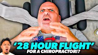 8500 MILES JUST TO GET HIS SPINE CRACKEDquot 😱🤯  Asmr Chiropractic Back Pain  Dr Tubio [upl. by Drofnelg24]