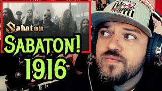 SABATON  1916 Official Music Video  Reaction [upl. by Mirabella]