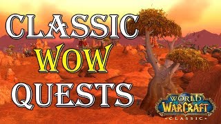 Thwarting Kolkar Aggression Quest  Classic WoW [upl. by Refiffej]