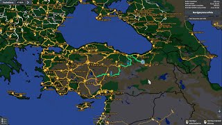 ETS2 150 ROEXTENDED MAP 42 BAYBURTAKSARAY [upl. by Bevis]