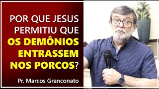 Por que Jesus permitiu que os demônios entrassem nos porcos  Pr Marcos Granconato [upl. by Gisela916]