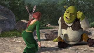 Shrek12001 movie clip part 9Fiona vs Robin hood [upl. by Rivalee]