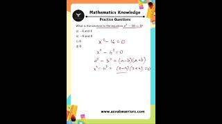 ASVAB Mathematics Knowledge Practice Questions asvabprep usa usmilitaryacademy usarmy asvab [upl. by Tennek]