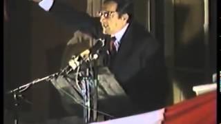 Discurso de Alfonso Barrantes 1986 [upl. by Llerrod]