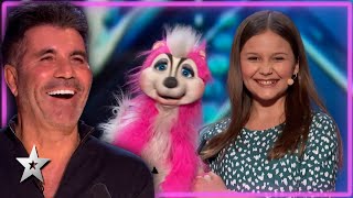 AMAZING Young Ventriloquists That The Judges Loved  Kids Got Talent [upl. by Assirem]