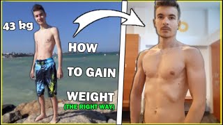 How to bulk up for skinny guys THE RIGHT WAY How to increase metabolism [upl. by Eitsyrc]