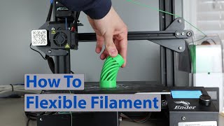 Flexible Filament Ender 3 [upl. by Klemens]