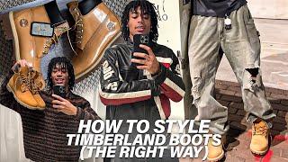 How To Style Timberland Boots The Right Way [upl. by Eliza958]