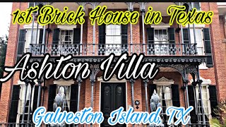 Ashton Villa Home  First Brick House in Texas  1859  Galveston TX Haunted [upl. by Little]