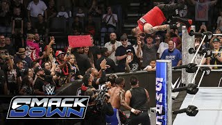 The Street Profits and Kevin Owens repel The Bloodline SmackDown highlights Sept 20 2024 [upl. by Iaoh]