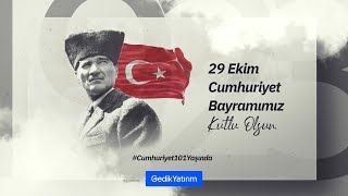 Cumhuriyetimizin 101 Yılı Kutlu Olsun [upl. by Fineman]