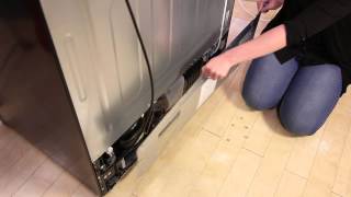 Daewoo  How to Plumb in  Install the Water Line American Style FridgeFreezer [upl. by Chase127]