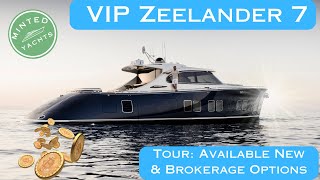 2023 Zeelander 7 Yacht Walkthrough  Miami Boat Show New amp Brokerage Options InfoMintedYachtscom [upl. by Westleigh]