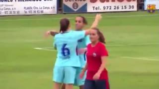 Natasa Andonova  goal Barcelona [upl. by Zinck81]