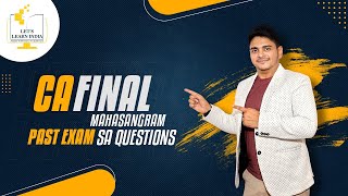 Mahasangram  Past SA Questions  CA Final Audit  Abhishek Bansal [upl. by Ydissac]