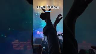 BANGR Festival Chandigarh \\ 945 viral trending shortsfeed concerts rap punjabi chandigarh [upl. by Epoh173]