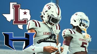 TEXAS FOOTBALL  LEWISVILLE VS HEBRON [upl. by Yecak567]