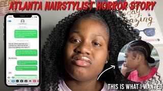 ATLANTA Hairstylist HORROR STORY Receipts STORYTIME [upl. by Lerrej]